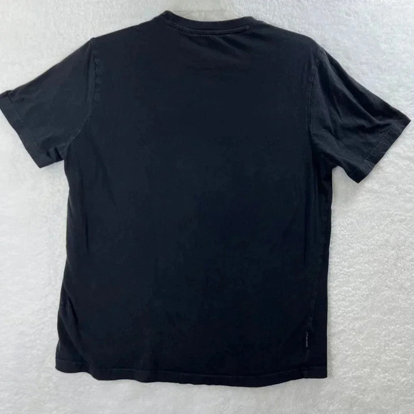 Sean John Mens Large Camo Skull Graphic T-Shirt Black 100% Cotton Dark Goth - Picture 3 of 11